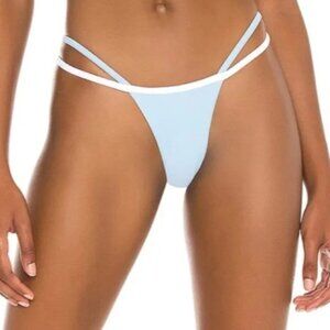 Lovers and Friends Adrina Bottom in Blue & White